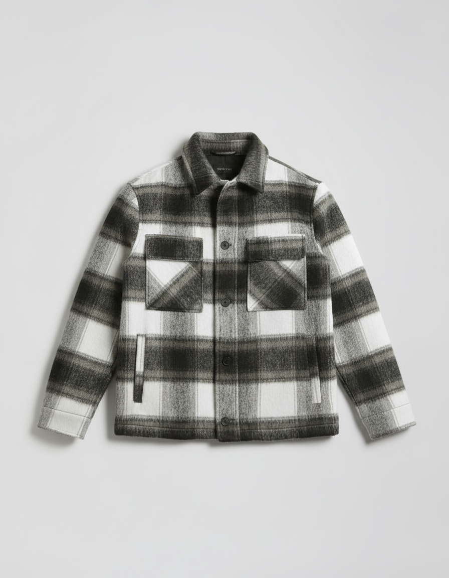 Giacca camicia a quadri