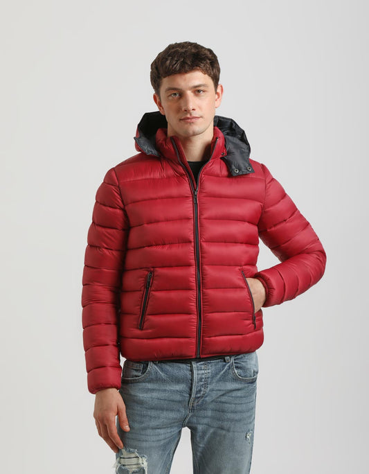 Giubbotto imbottito 100 grammi con cappuccio