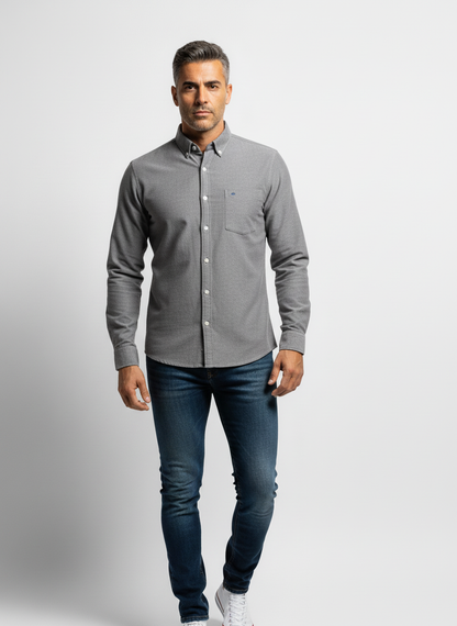 Camicia Oxford Versatile a Manica Lunga