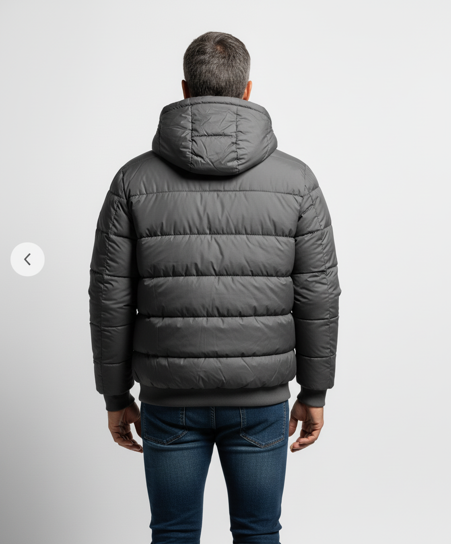 Giacca Casual Con Cappuccio