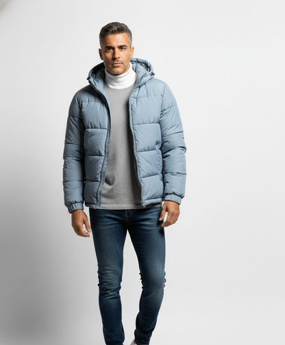 Giacca Casual Con Cappuccio