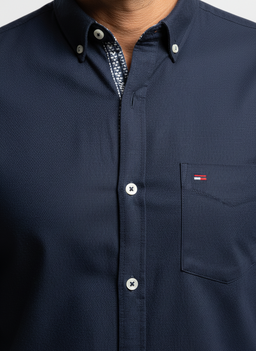 Camicia Oxford Versatile a Manica Lunga