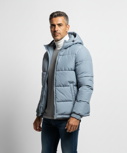 Giacca Casual Con Cappuccio