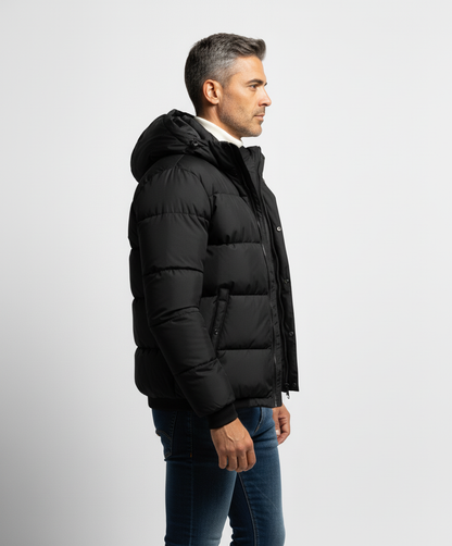 Giacca Casual Con Cappuccio