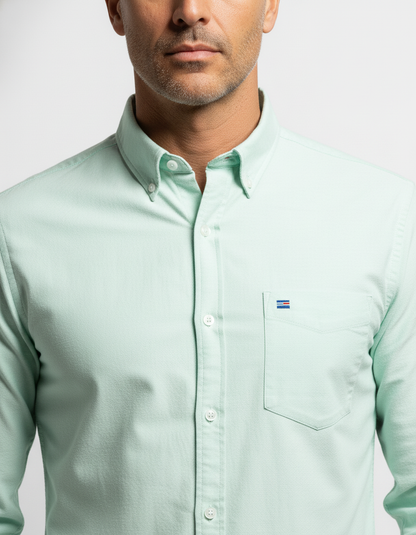 Camicia Oxford Versatile a Manica Lunga