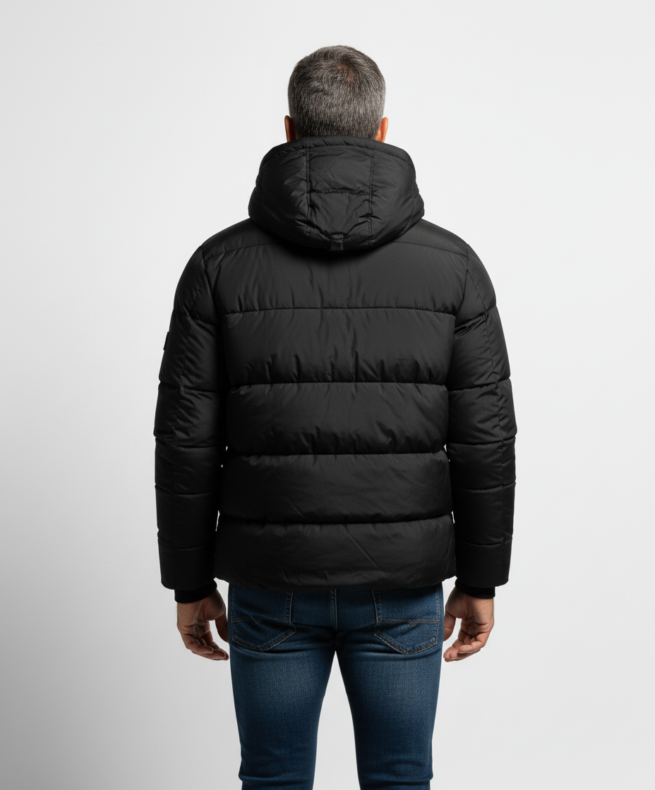 Giacca Casual Con Cappuccio