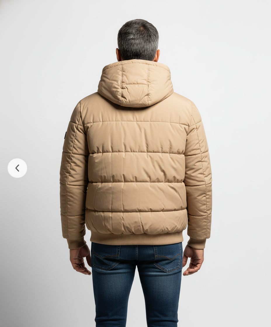 Giacca Casual Con Cappuccio